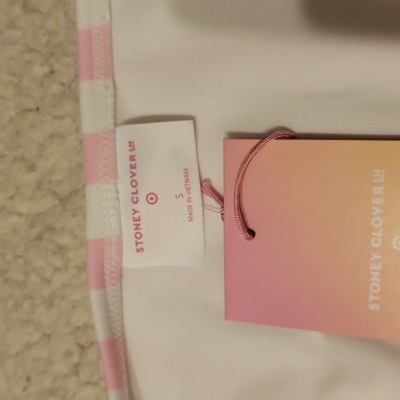 Stoney Clover Lane x Target Women's Striped Bralette Bikini Top & Bikini… - Picture 9 of 13